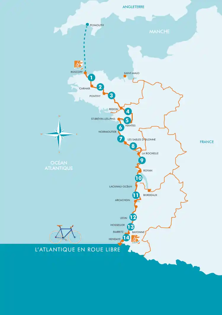 Lire la suite à propos de l’article Vélodyssée hébergement cyclistes