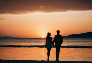 coucher de soleil à la pointe de l'aiguillon pour un weekend romantique près de la Rochelle